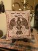 Liberty Eagle pincushion stitched by Jane Martin
