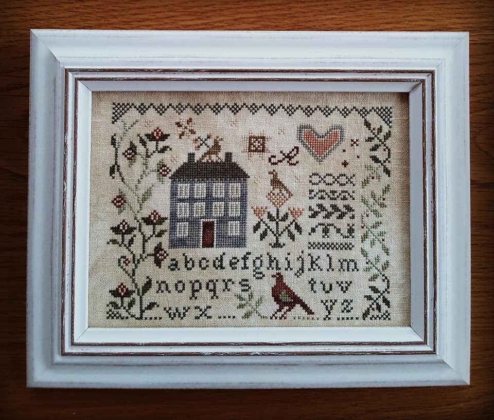 Garden Borders stitched by Sharon Bruce.