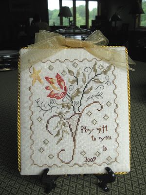 My Gift to You stitched by Lee Oneil.
