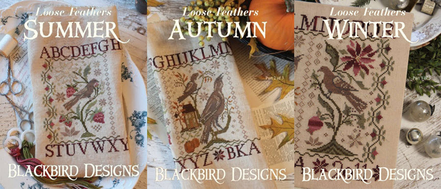 Summer, Autumn, Winter by Blackbird Designs.