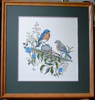 Crossed Wing Collection - Bluebirds of Happiness.