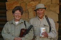 Pat and Jim Geary at Grand Canyon National Park.