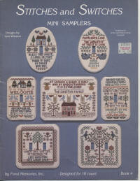 Stitches and Switches Mini Samplers.