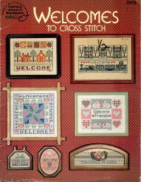 Welcomes in Cross Stitch.