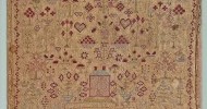 Jane Fawns Antique Sampler