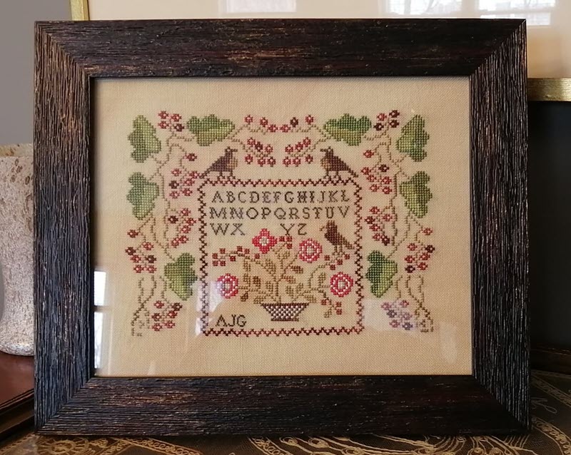 Bountiful Harvest stitched by Alana Gralen.