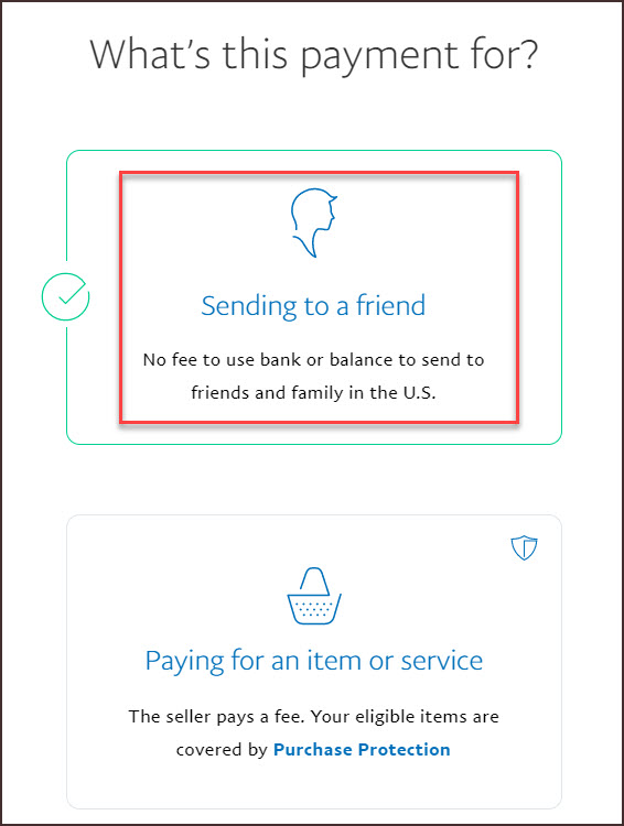 PayPal friends and family — how does it work?