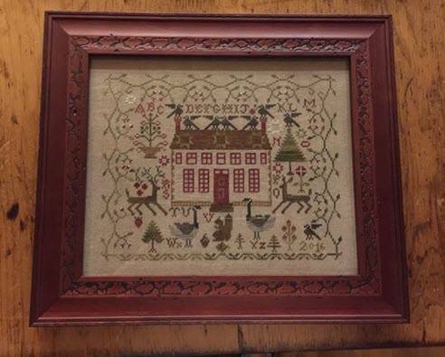 Winter Wonderland framed.
