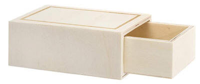 Wooden Match Box.