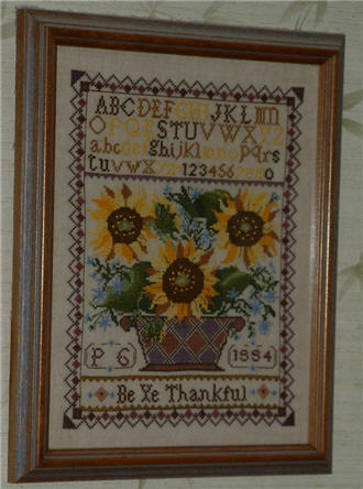 Photograph of Sunflower Sampler. /